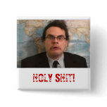 HOLY SHIT! PINBACK BUTTON