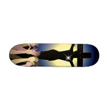 Holy Spirit Easter Skate Deck