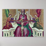 Holy Trinity By Österreichischer Meister Print