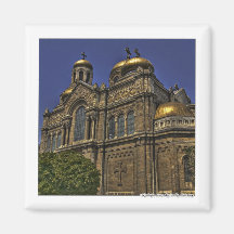 Holy Virgin, Varna, Bulgaria Refrigerator Magnets
