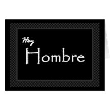 HOMBRE Groomsman FUNNY Wedding Invitation Card