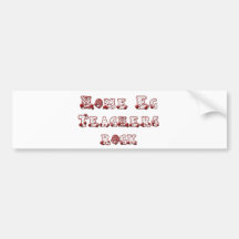 Home Ec Teachers Rock Bumper Sticker