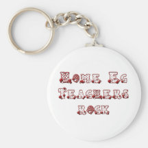 Home Ec Teachers Rock Key Chains