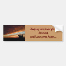 Home Fires Bumper Stickers