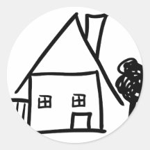 home house icon stickers
