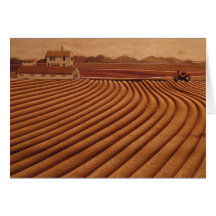 Home is the Heartland Blank Card