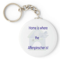 Home is where the Affenpinscher is (blue)