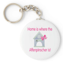 Home is where the Affenpinscher is (pink)