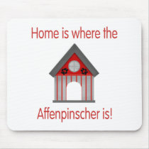 Home is where the Affenpinscher is (red)
