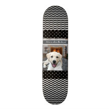 Home is where the dog is custom skateboard