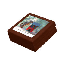 Home is Where the Heart Is Squirrel Jewelry Boxes