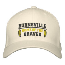 Home Of The Braves Embroidered Hats