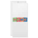 Home rack cards
