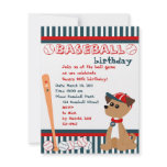 Home Run Doggie! invitations
