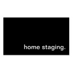 Home Staging Business Card
