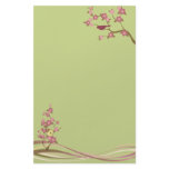 Home Sweet Home Bird House Stationary Geen