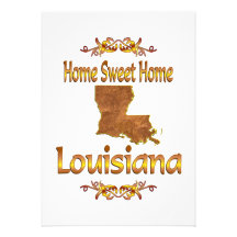 Home Sweet Home Louisiana Announcement