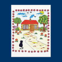 Home Sweet Home postcards