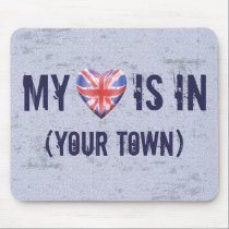 Home Town Heart mousepads