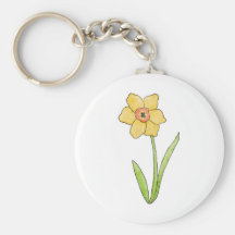 Homeberries Daffodil Delight Keychain