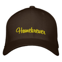 Homebrewer Embroidered Hat