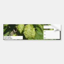Homebrewer's Corny Keg Label Bumper Sticker