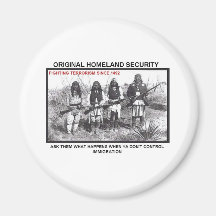 Homeland Security 1492 Refrigerator Magnets