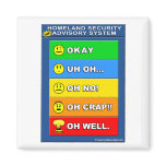 Homeland Security Advisory System Magnet