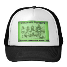 Homeland Security Fighting Terrorism Since 1492 Hats
