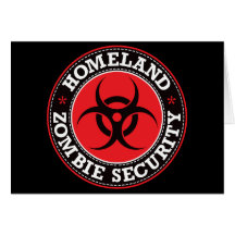 Homeland Zombie Security - Red B Cards