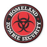 Homeland Zombie Security - Red B