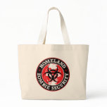 Homeland Zombie Security Skull - Red bags