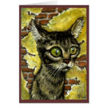 Homeless kitty card