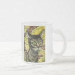 Homeless kitty frosted mug