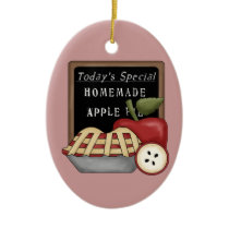 Homemade Apple Pie Kitchen Ornament