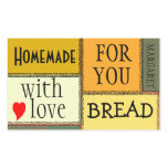 Homemade Food-Personalise It Rectangle Sticker