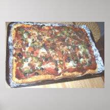 Homemade Pizza Oh Yeah! Posters