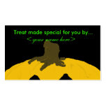 homemade treat cards business cards