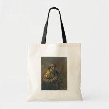 Homer. By Rembrandt Van Rijn  (Best Quality) Tote Bags