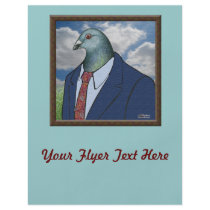 Homer Suit Framed Full Color Flyer