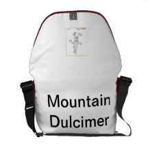 Homer the Dulcimer's Mountain Dulcimer Bag Commuter Bags