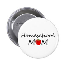 Homeschool Mum Button