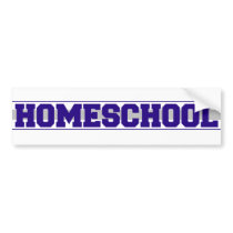 Homeschool Spirit Bumper Sticker