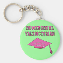 Homeschool Valedictorian Products Key Chain