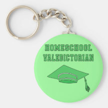 Homeschool Valedictorian Products Keychain
