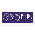 Homme phonographe (frieze of human phonograph) photo cards