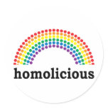 homolicious round stickers