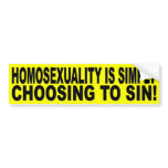 HOMOSEXUALITY IS SIMPLY CHOOSING TO SIN