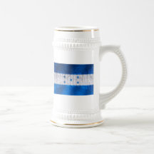 Honduran flag of Honduras artwork gift ideas Coffee Mugs