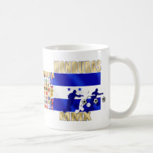 Honduras 32 qualifying countries fans futbol art coffee mugs